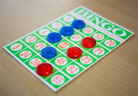 Playing Bingo Cards Game Stock Image Image Of Tombola 64220609