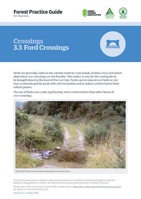 33 Crossings Ford Crossings 20 Documents Library Forest Owners