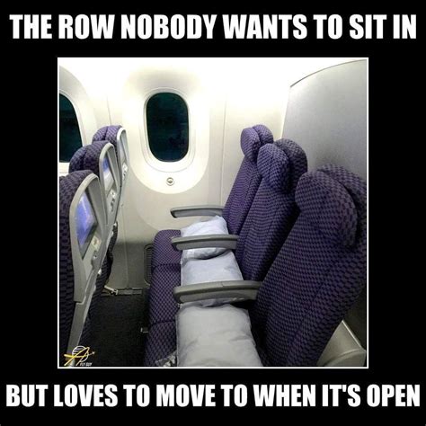Flight Attendant Humor The Back Row Is A No No
