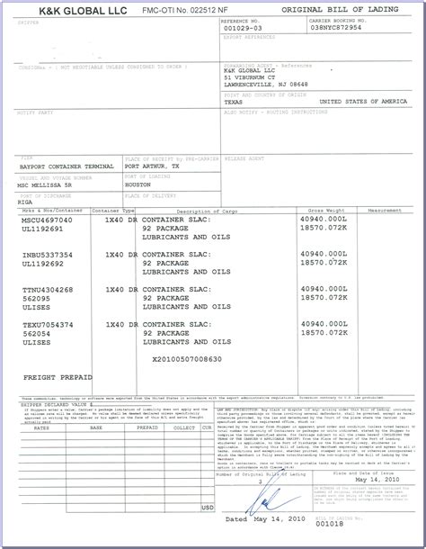 A bill of lading comes in different forms, which we will explain here a straight bill of lading is not negotiable or transferable and therefore, the cargo covered under a straight bill of lading can only be released to the named consignee and cannot be transferred to anyone by endorsements on the bill of. Baltimore Form C Berth Term Grain Bill Of Lading - Form : Resume Examples #qQ5MYQv5Xg