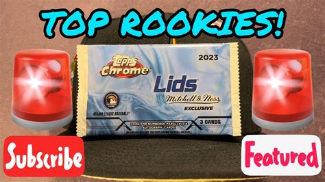 NEW PROMOTION LIDS Store X 2023 TOPPS CHROME EXCLUSIVE PACK Are You