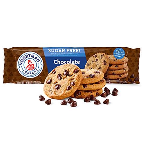 Chocolate chip, french toast, fudge, and peanut butter) 5 ounce (pack of 4) Voortman Sugar Free Chocolate Chip Cookies (2 Packages) » Best Sugar Free Products