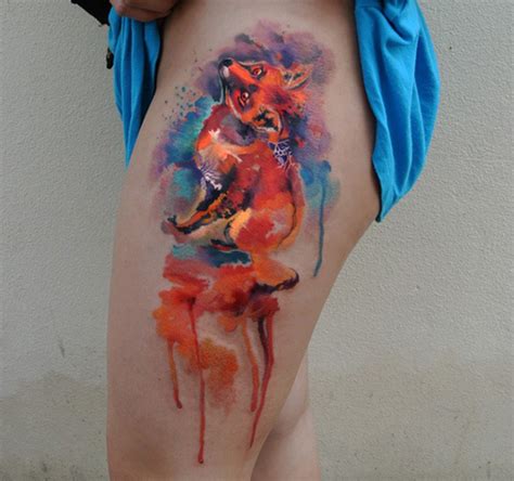 Amazing Watercolor Tattoos By A Czech Artist That Only Does One Tattoo