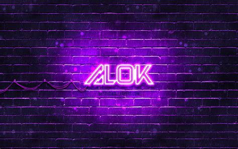 Alok Violet Logo Superstars Brazilian Djs Violet Brickwall Alok New