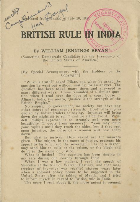 In the middle of the. British Rule In India | South Asian American Digital ...