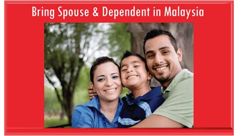 Visa application process is the same whether you are applying for the first time or renewing your visa. Bring Spouse & dependent in Malaysia | Study Abroad