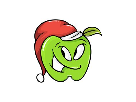 Christmas Apple Graphic By Blue Ocean · Creative Fabrica