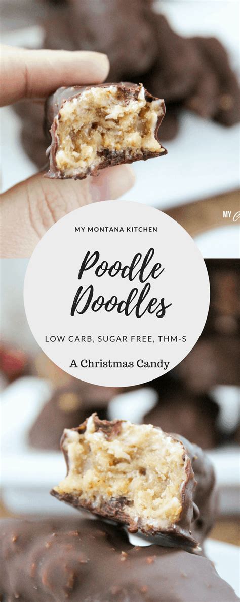 Throws blacks, chocolates reds, apricots. Poodle Doodles | My Montana Kitchen | Low carb candy, Low ...
