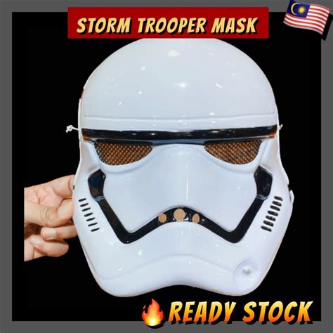 Ready Stock Cheap Star Wars Storm Trooper Mask Shopee Malaysia