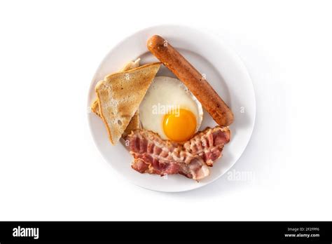 Traditional American Breakfast Stock Photo Alamy