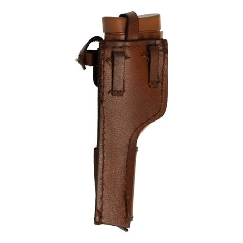 Mauser C96 Leather Holster With Broomhandle Butt Brown Did Corp