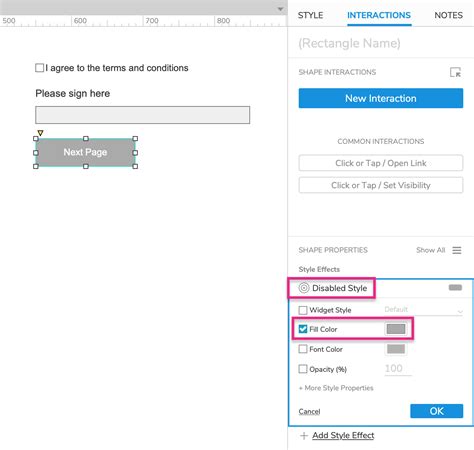 Terms And Conditions Tutorial · Axure Docs