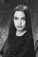 Portraits of a Teenager Angelina Jolie Modeling at a Photoshoot in ...