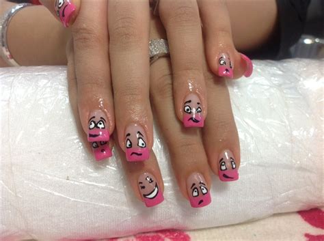 Emotion Faces Nail Art Gallery