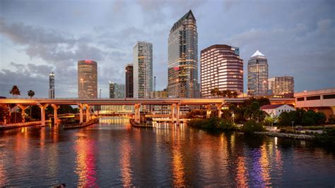 Downtown Skyline In Tampa Florida Image Free Stock Photo Public