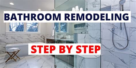 Steps To Remodel A Bathroom Home Design Ideas