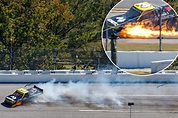 NASCAR driver Jordan Anderson suffers burns in Talladega crash – United ...