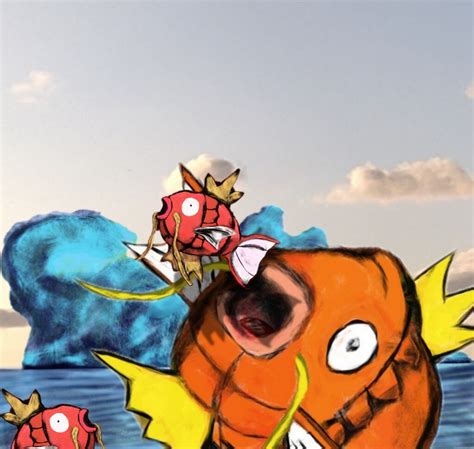 Artstation Magikarp Eats Magikarp