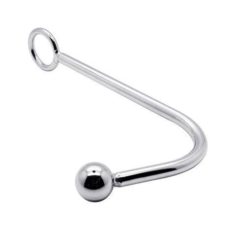 Metal Anal Beads Anal Butt Plug Insert Stopper W Cock Rings Anal Toys Adult Sex Products Sex