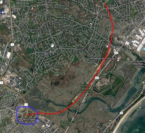 Map Map Showing Full Route Of Proposed I 95 Corridor And R Flickr