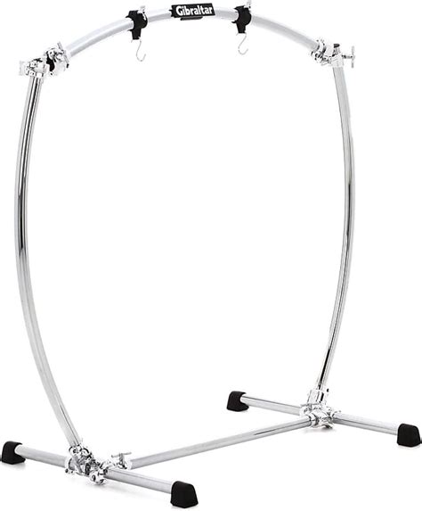 Gibraltar Large Curved Chrome Gong Stand Fits Up To 40 Reverb