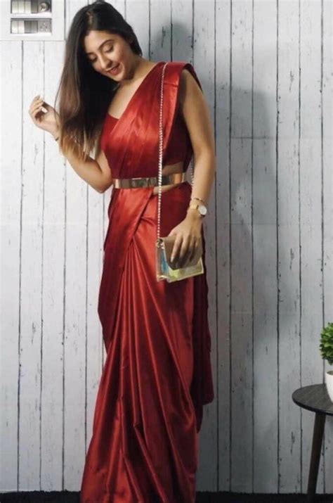 Plain Saree Carries More Confidence With Simplicity In 2020 Saree