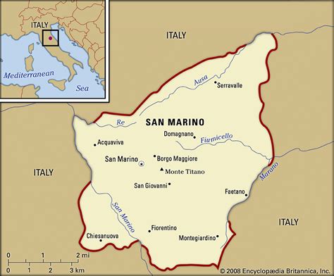 History Of San Marino Flag Map And Facts Britannica