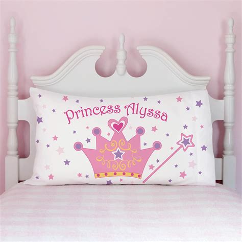 Princess Personalized Pillowcase | Personalized Planet | Personalized pillow cases, Personalized ...
