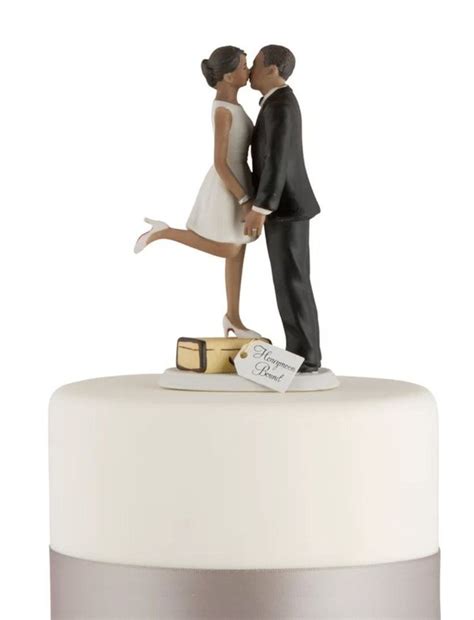 16 Black Couple Wedding Cake Toppers To Personalize Your Cake Wedding Cake Toppers Black