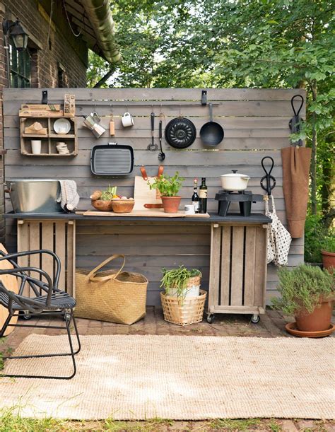 20 Affordable Small Outdoor Kitchen Ideas Sweetyhomee