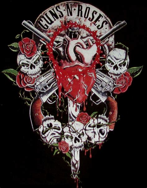 Gambar Logo Guns N Roses Materi Belajar Online