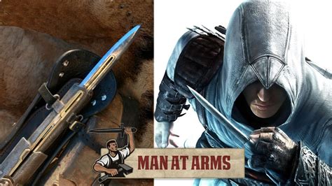 Man At Arms Smider Assassin S Creed Vapen G Mda Kniven Och En Huggare