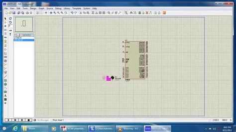 How To Simulate Basic Circuits With Proteus Youtube