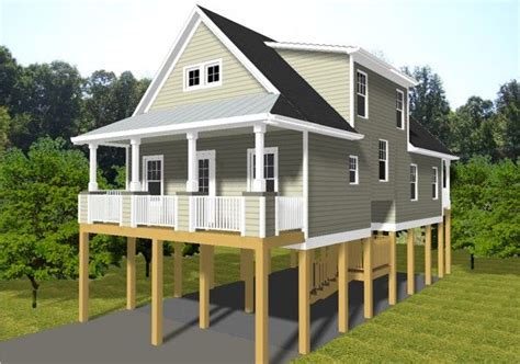 Check out amazing pilings artwork on deviantart. Home Coastal House Plans On Pilings With Beach Cottage ...