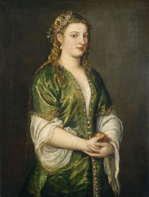 Titian Art Artistic Painting Oil On Canvas Artistry Portrait