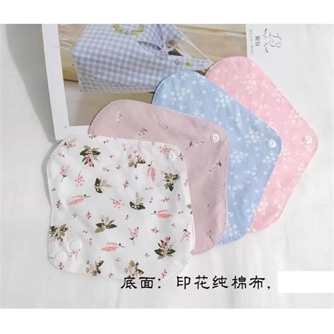 Hh320 纯棉布 卫生垫 100 Cotton Pantyliner 100 Cotton Reusable Cloth Pad