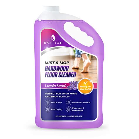 Hardwood And Laminate Liquid Floor Cleaner Solution Lavender Rutledge