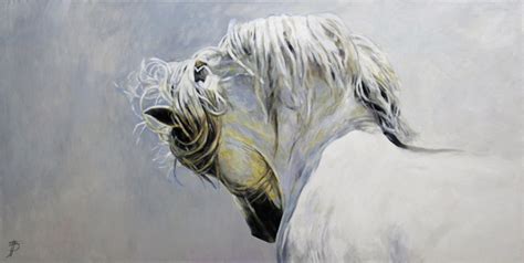 A White Horse Das Weisse Pferd