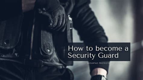 Ontario Security Guard Course How To Become An Ontario Security Guard