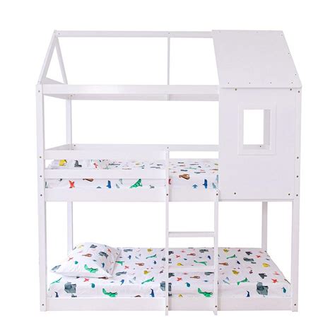 Treehouse Cabin Bunk Bed For Kids Montessori Method