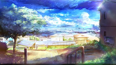 Fond Decran Anime Paysage Anime Hd Wallpaper And Backgrounds Aniam Org