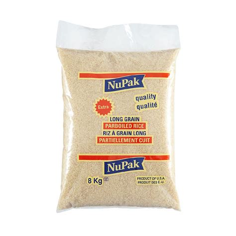 Nupak Parboiled Rice 8Kg 17lbs Grocery List Jamaica