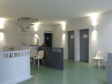 Salle Dattente Dun Cabinet MÉdical Adk Architecture