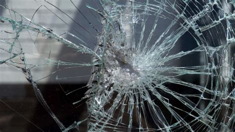 Shatered Glass Broken Glass Background Epic Animation Blue Shattered Glass Background