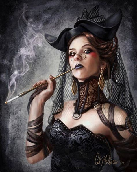 Fantasy Character Art Sci Fi Fantasy Art Female Portrait Character Concept Edgy Gothic