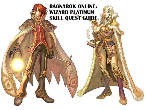 ragnarok wizard quest skill platinum guide anime