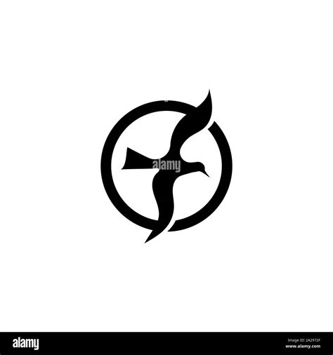 Bird Fly Logo Template Vector Illustration Design Stock Vector Image