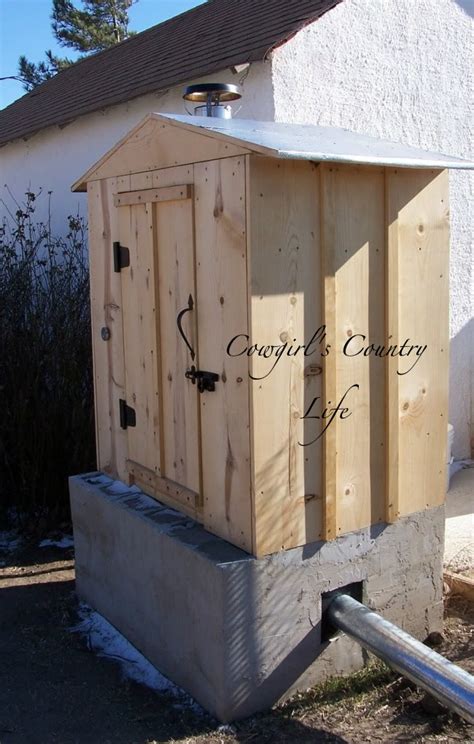 Cowgirls Country Life Building A Cold Smoker Smokehouse