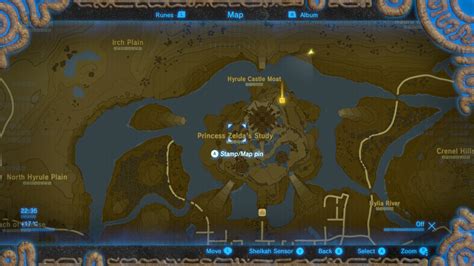 35 Breath Of The Wild Memory Locations Map Maps Database Source