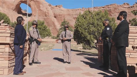 Navajo Nation Police Officer Saves Man From Bridge